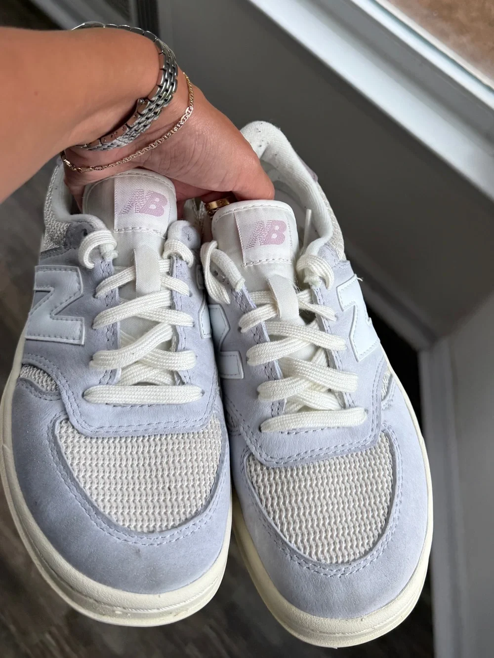 New Balance T500 'Reflection Light Arctic Grey' sz 4